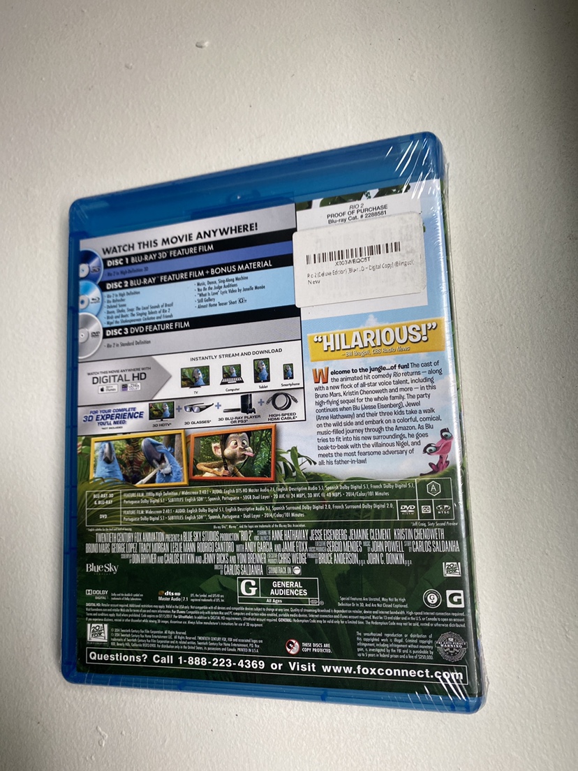 Rio 2 [Blu-ray - photo 2