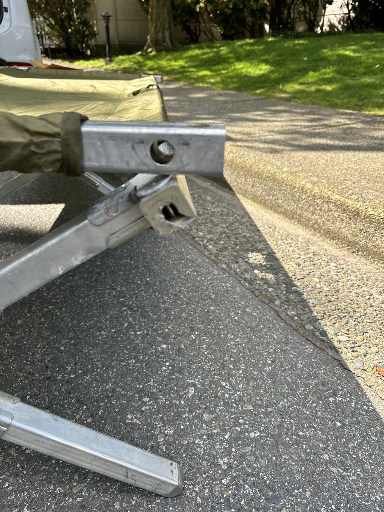 Army camp cot / bed -used🥕 image indicator(4)