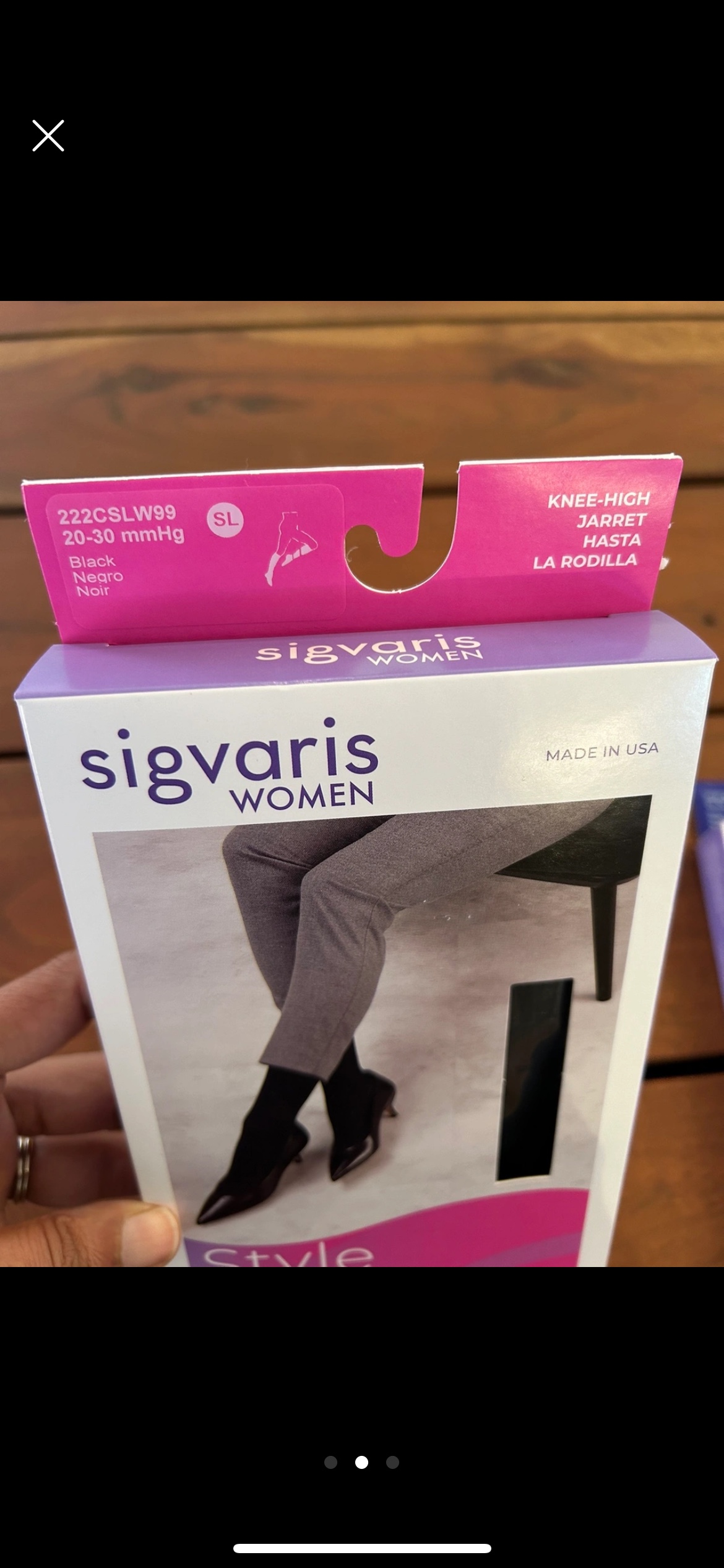 BNIB Sigvaris Men’s and Women’s Medical Compression Socks image indicator(2)