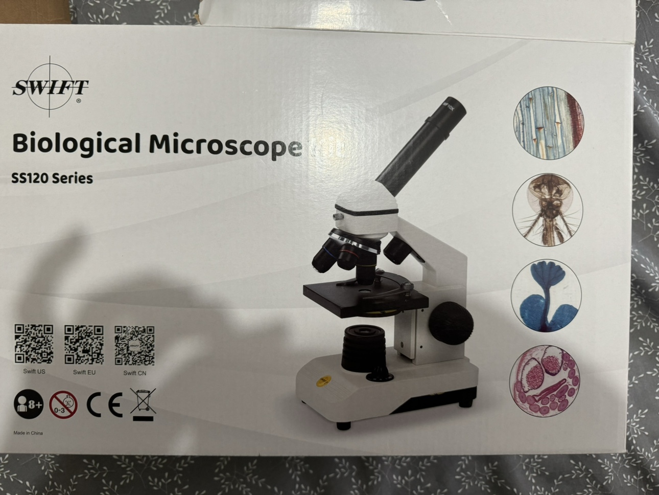 Microscope—Swift SS120–2000x magnification - photo 2