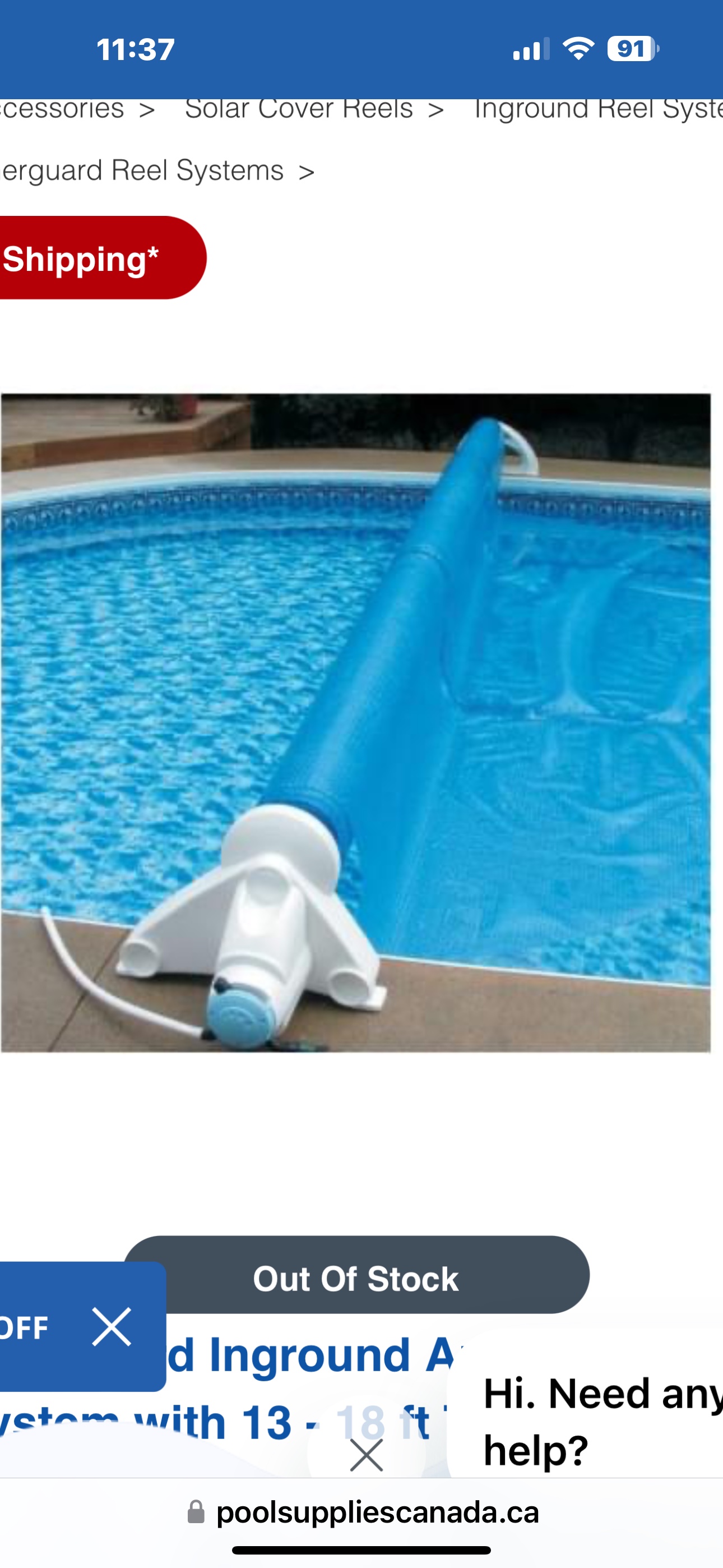Solar cover and automatic roll brand new for pool - photo 3