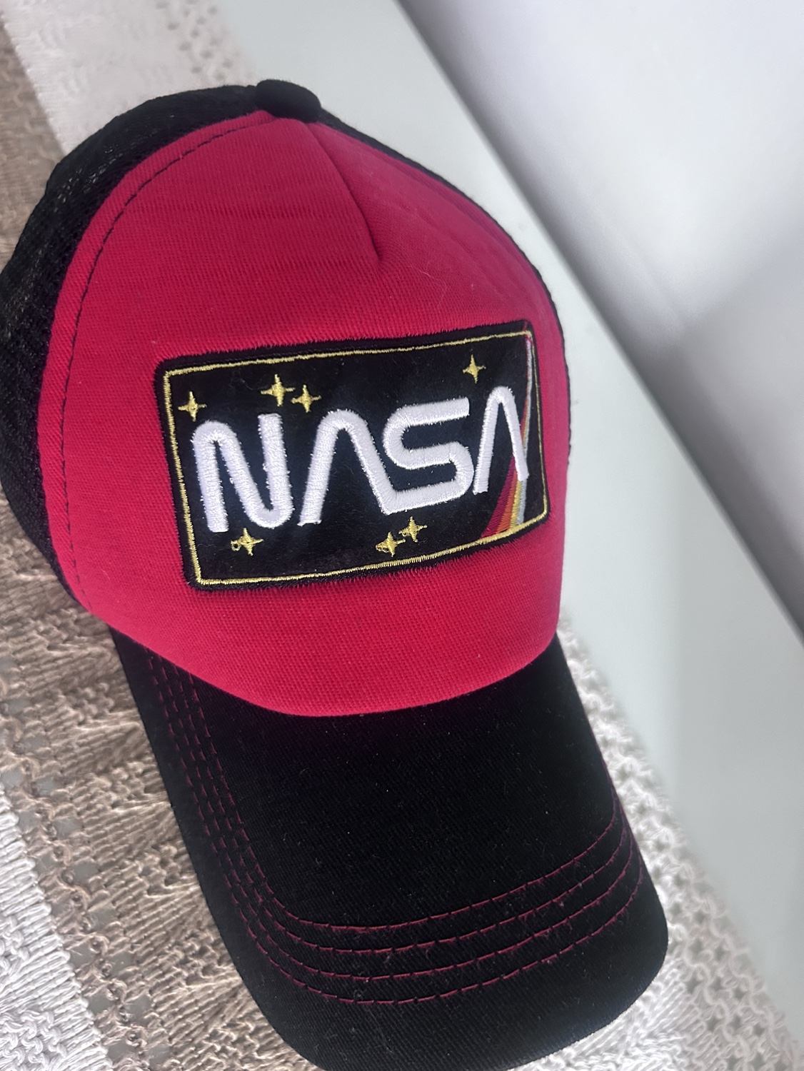 Cap nasa  black and red - photo 2