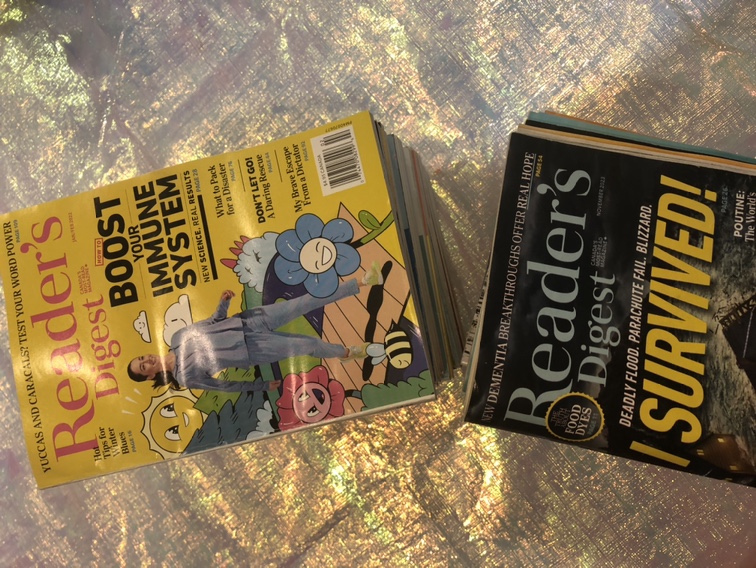 Reader’s Digest magazines
