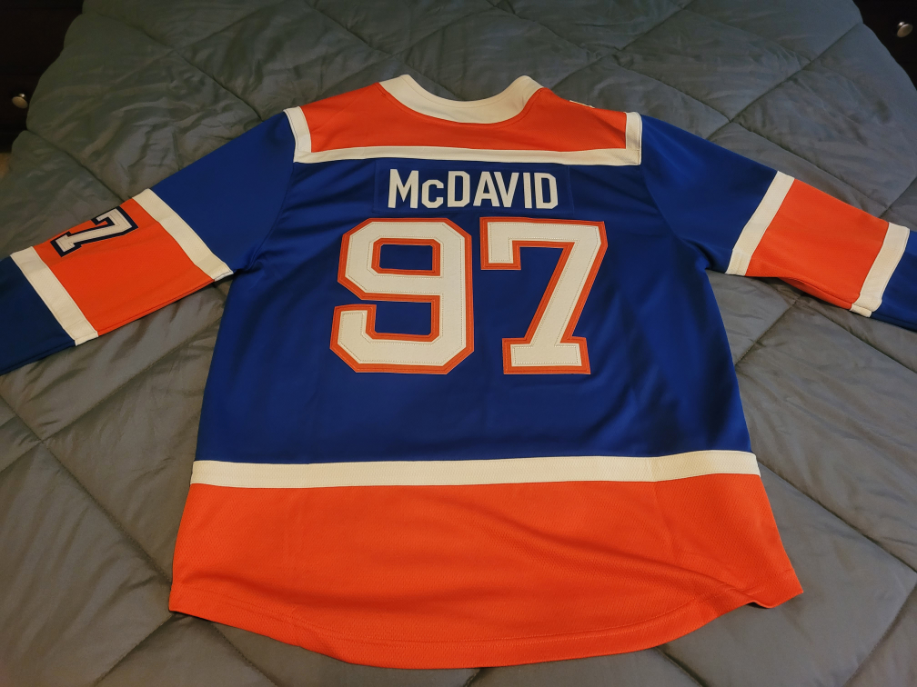 Oilers McDavid Heritage Classic Jersey - photo 2