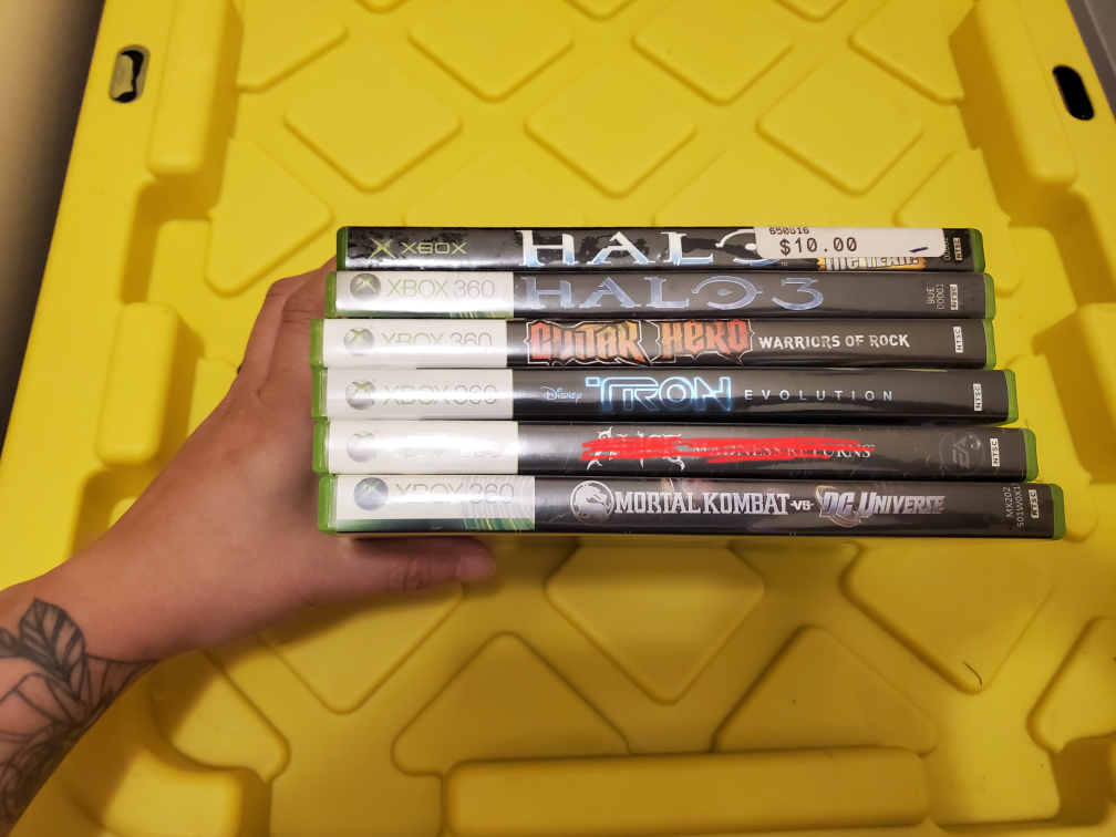 xbox 360/ Xbox games thumbnail