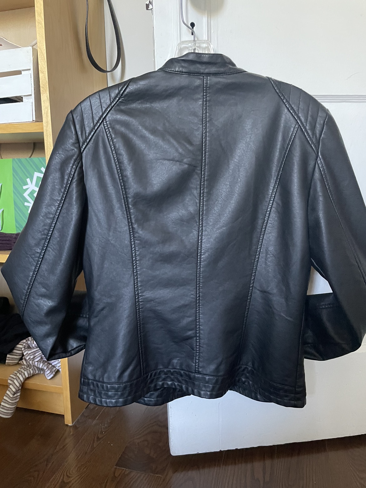NEW Leather Jacket VEGAN - photo 2