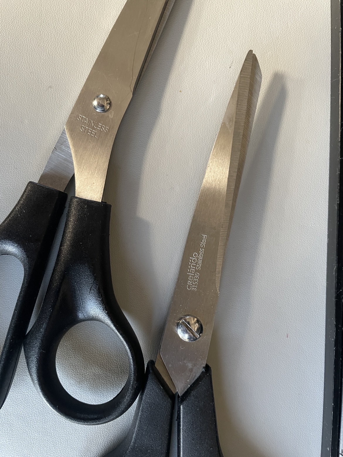 Adjustable 3 Hole Punch 2 Stainless Steel Scissors - photo 4