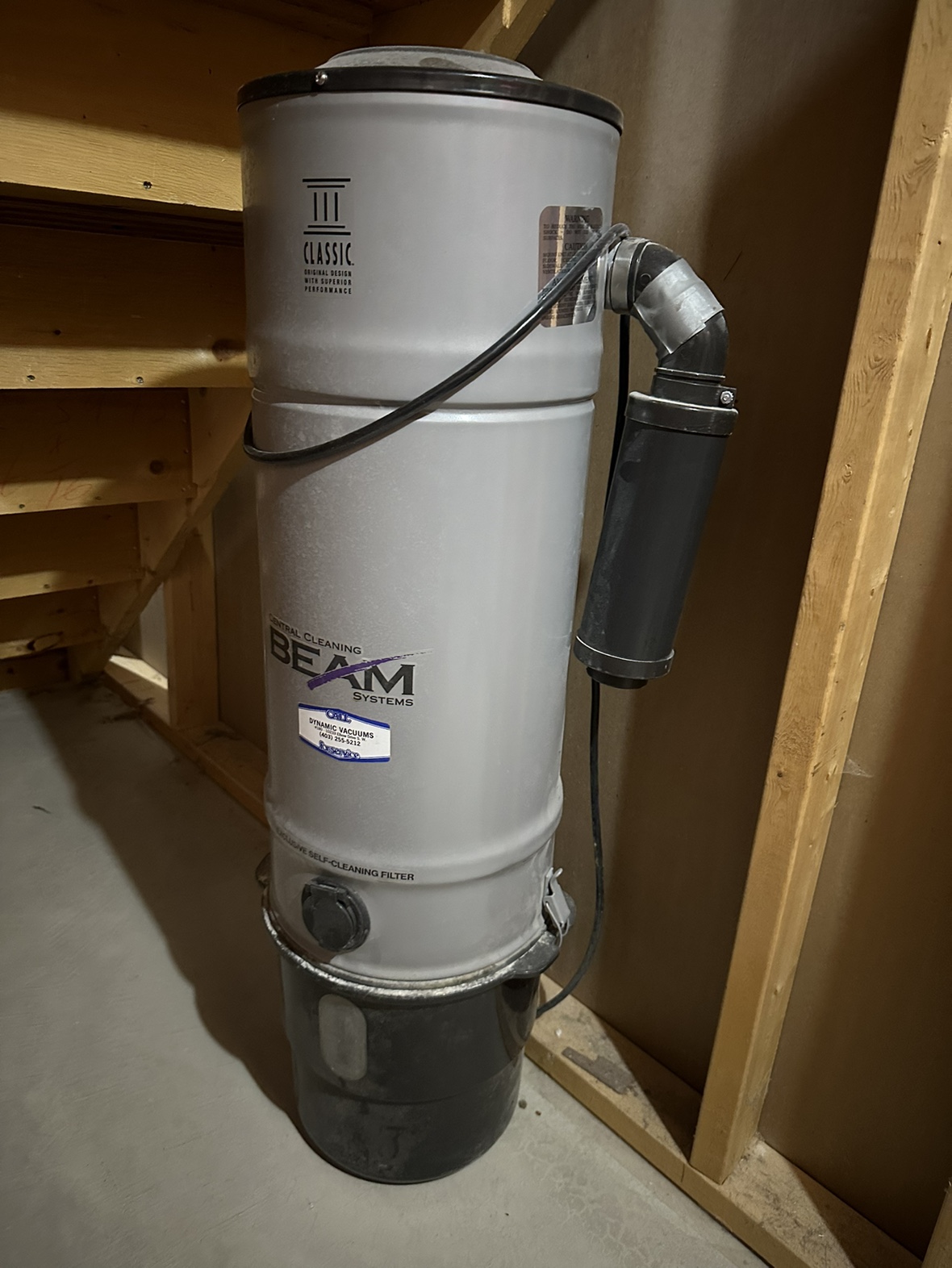 Beam Centra Vacuum Unit
