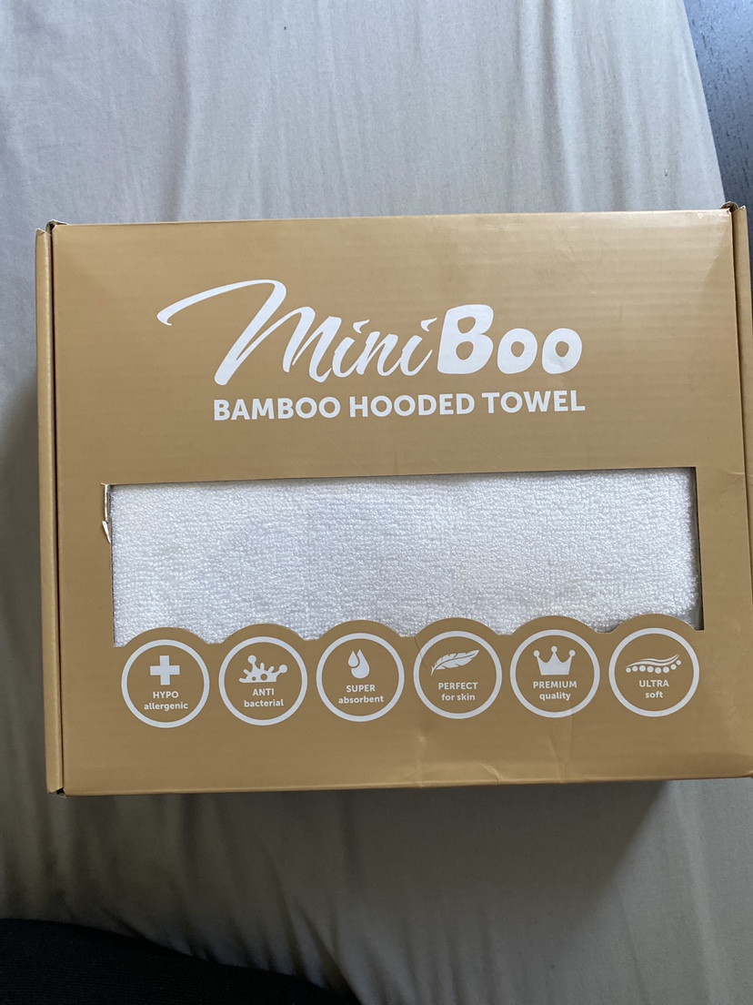 Baby hooded bamboo towels