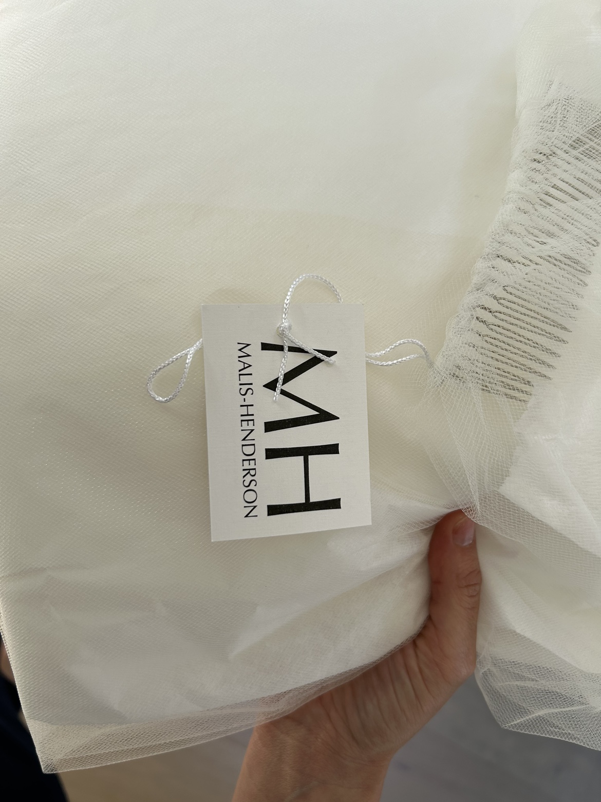 Malis-Henderson classic veil with blusher - photo 5
