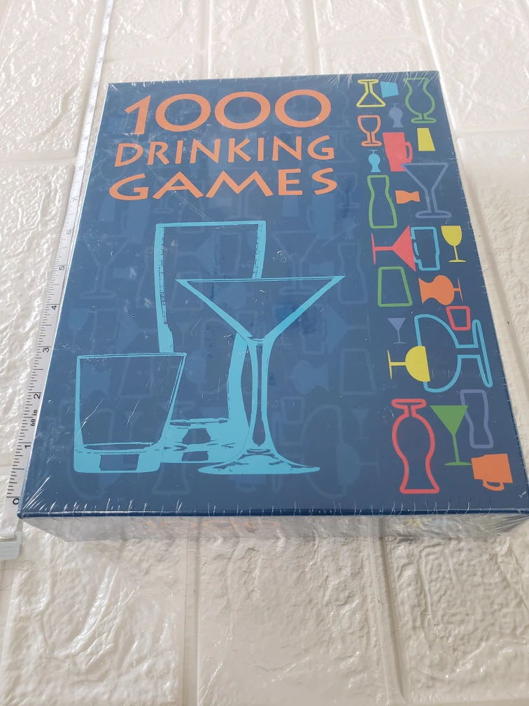 1000 Drinking Games Boxed Fun For Adult Parties thumbnail