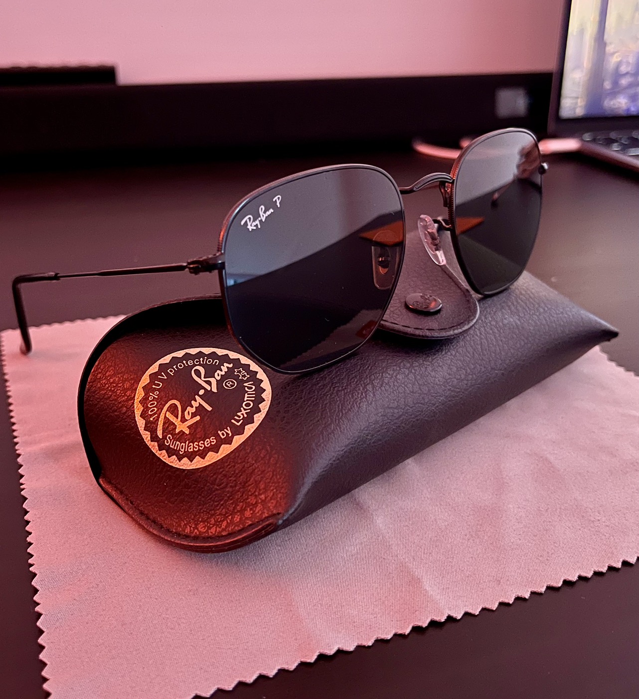 RayBans RB3548n Polarized (Hexagonal Flat Black) - photo 3