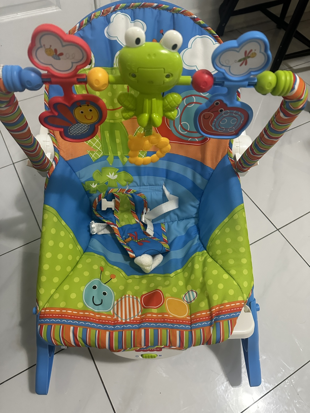 Baby Bouncer Chair Infant to Toodler Rocker image indicator(3)