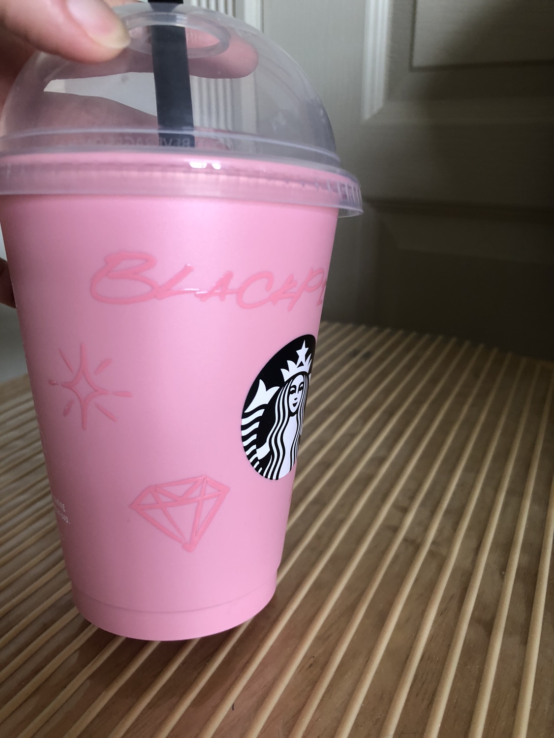 Starbucks Limited Edition Black Pink Cup image indicator(2)