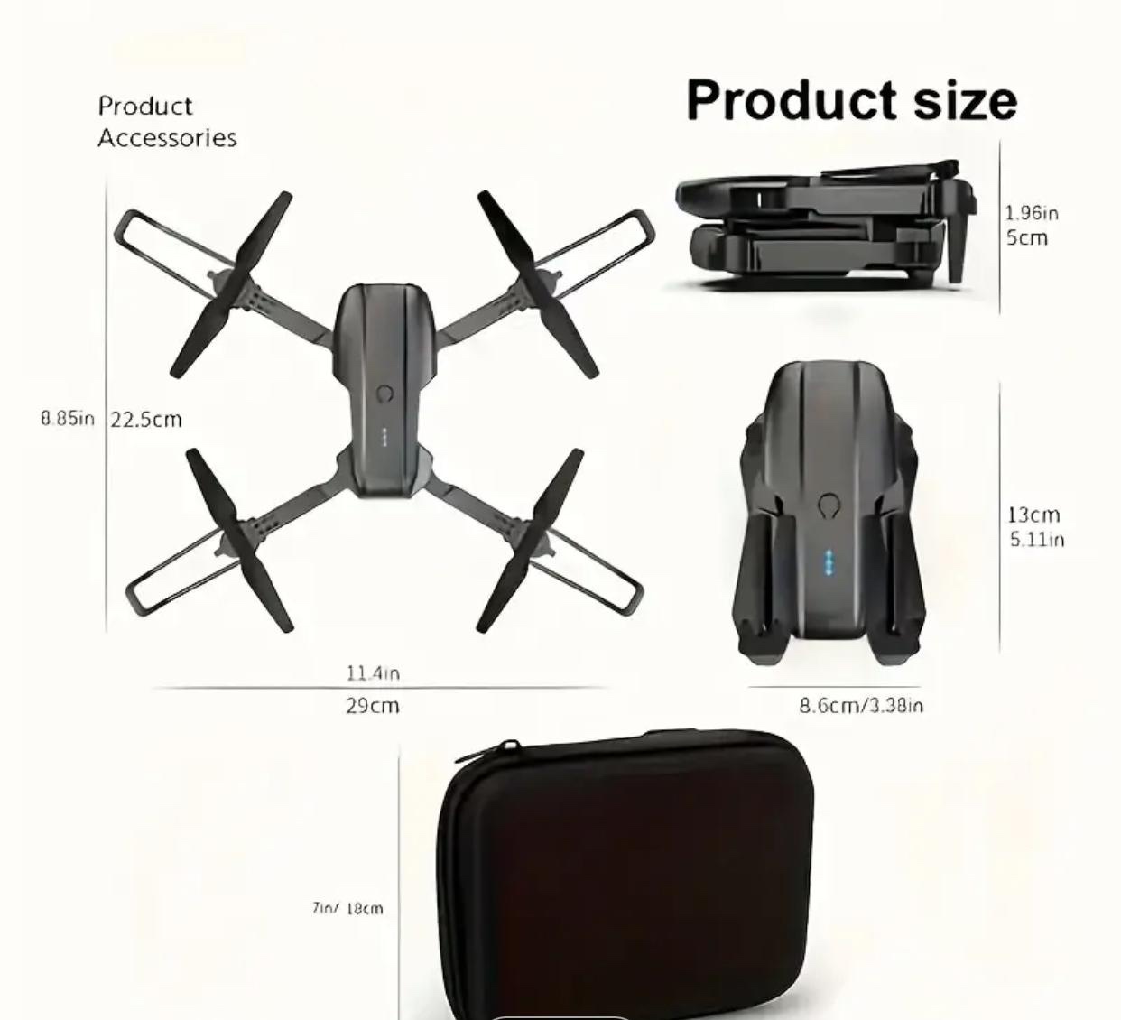 E99 dual camera drone - photo 2