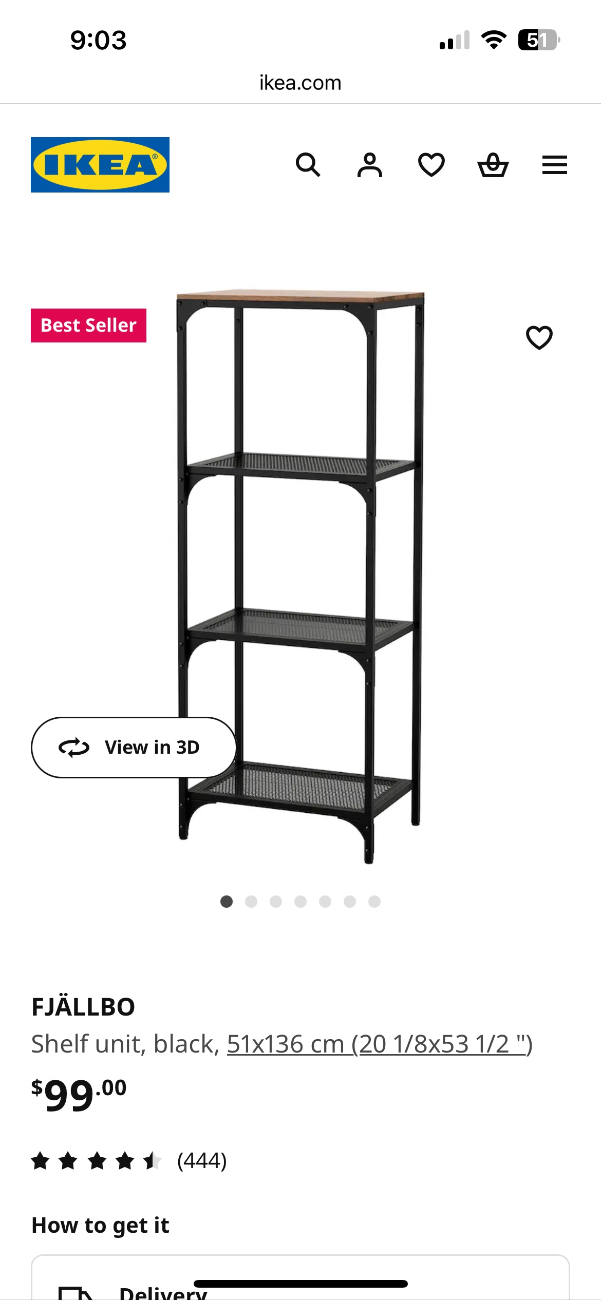 Ikea Shelves thumbnail