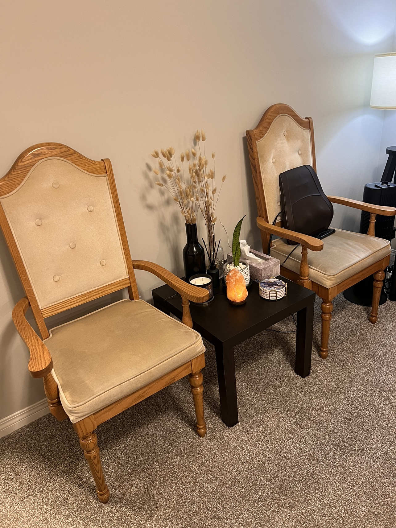 Dining set with 6 chairs and cabinet - photo 2