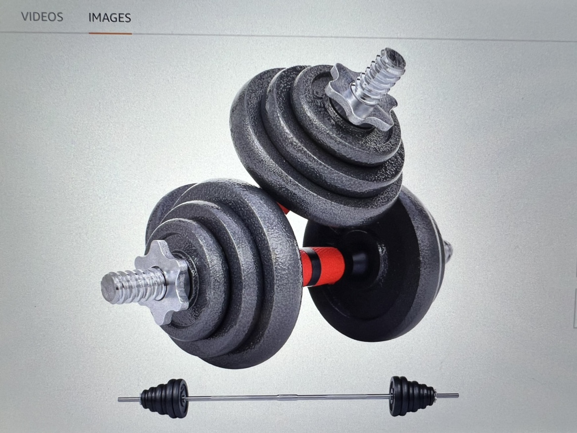 Adjustable Barbell-Dumbbell Set - photo 5