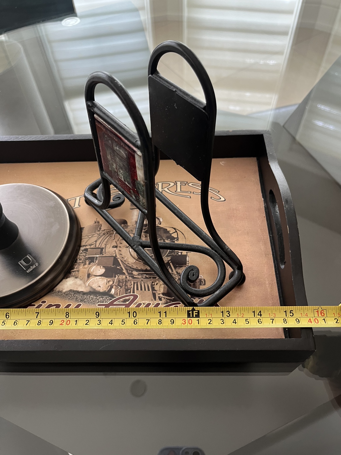 Tray, napkin and kitchen towel holder bundle - photo 5