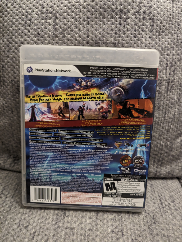 PS3 Game - Brutal Legend image indicator(2)