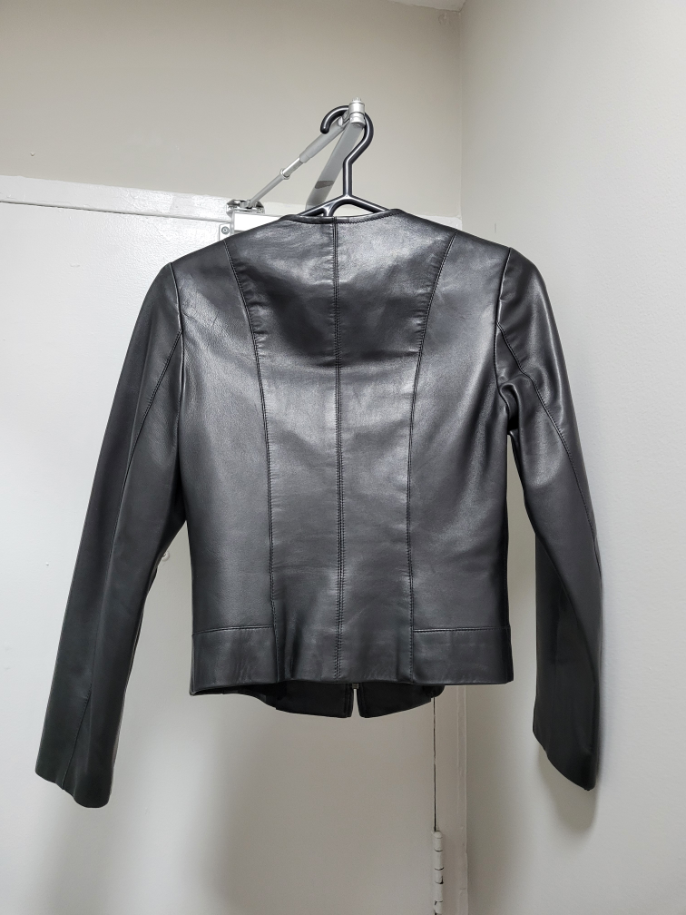 Women's Leather Jacket image indicator(10)