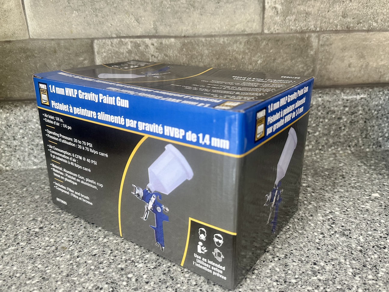 1.4 mm HVLP Gravity Paint Gun - photo 4