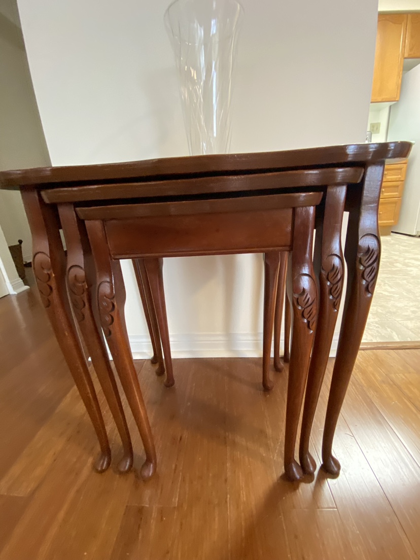 3 nesting side tables - photo 2