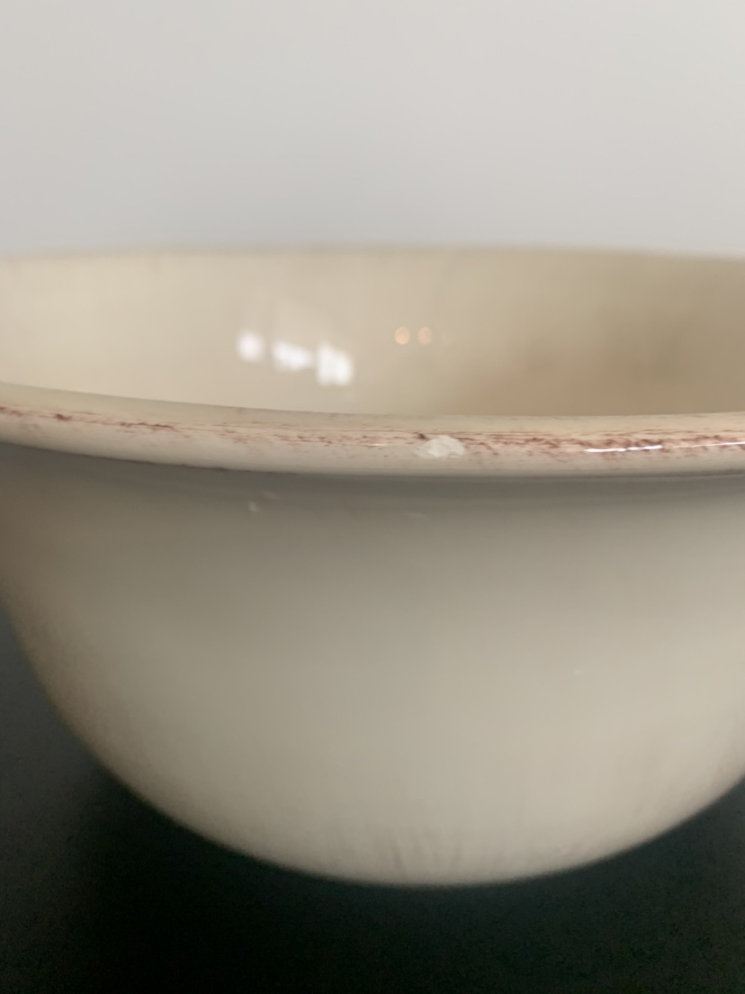 Large ceramic bowl made in Italy - vintage Pier 1 Imports image indicator(5)