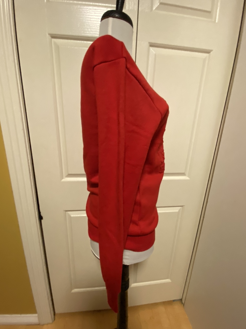 Red Sweatshirt for Woman - photo 4