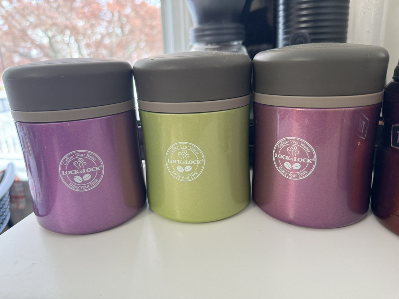 Thermos and Lock and Lock food jar - photo 2