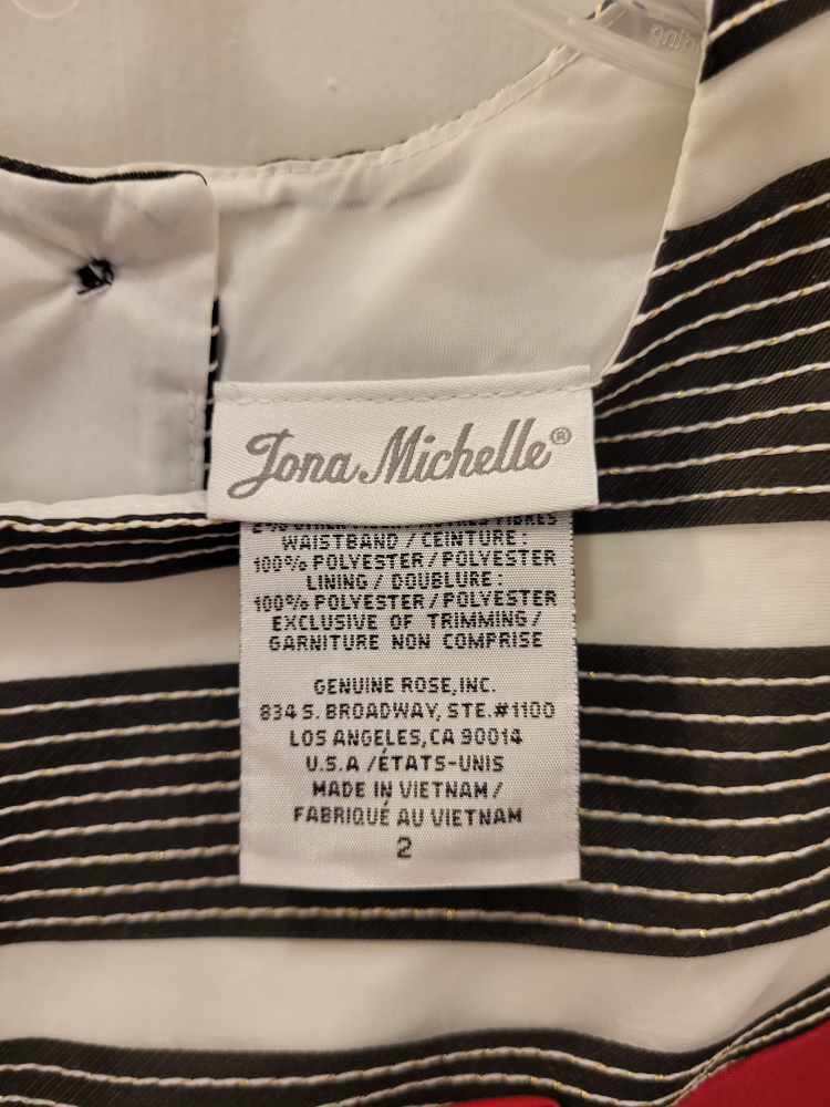 Jona Michelle Toddler Dress Size 2 image indicator(3)