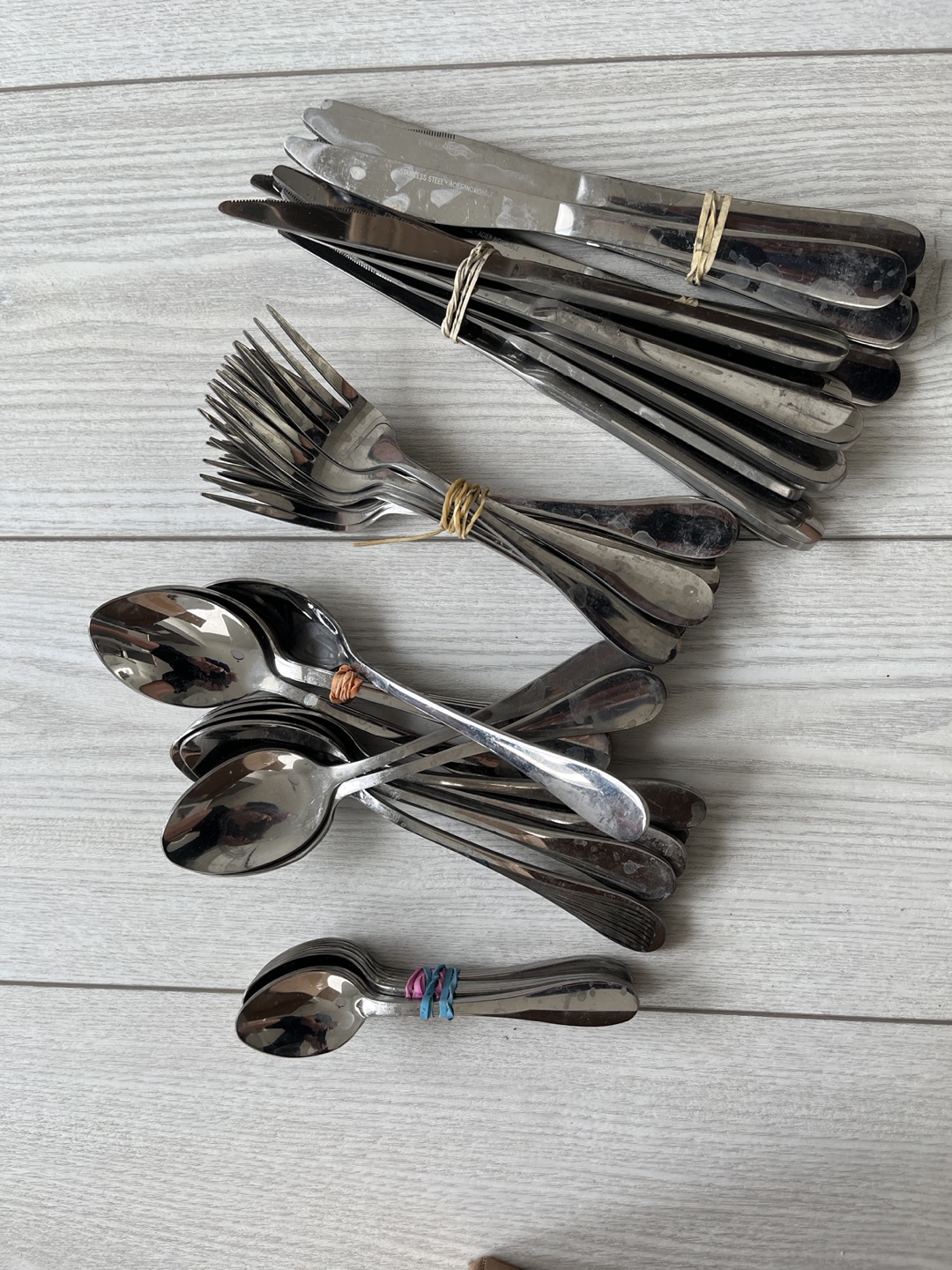 Stainless steel cutlery