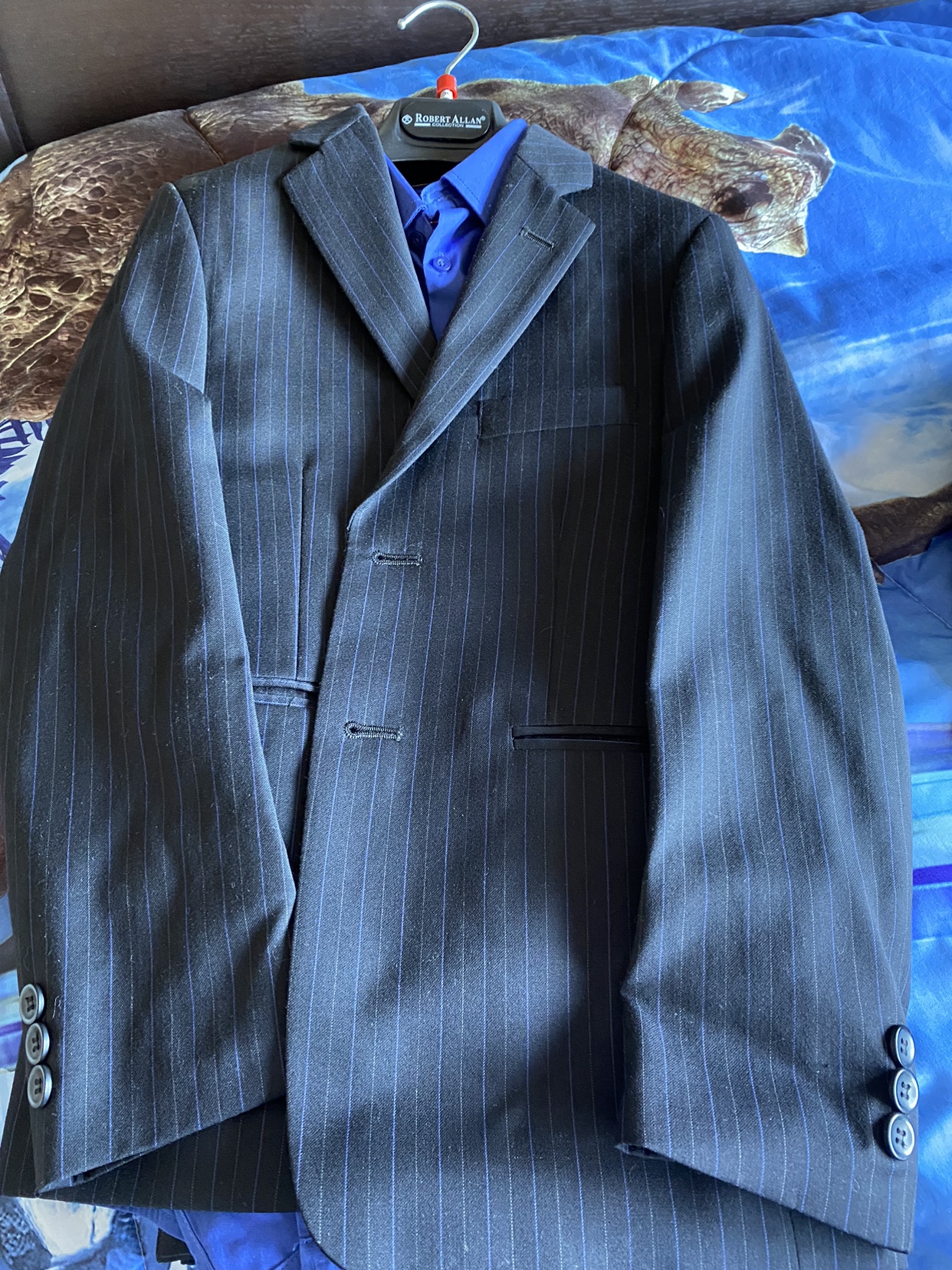Suit and pants for youth boys