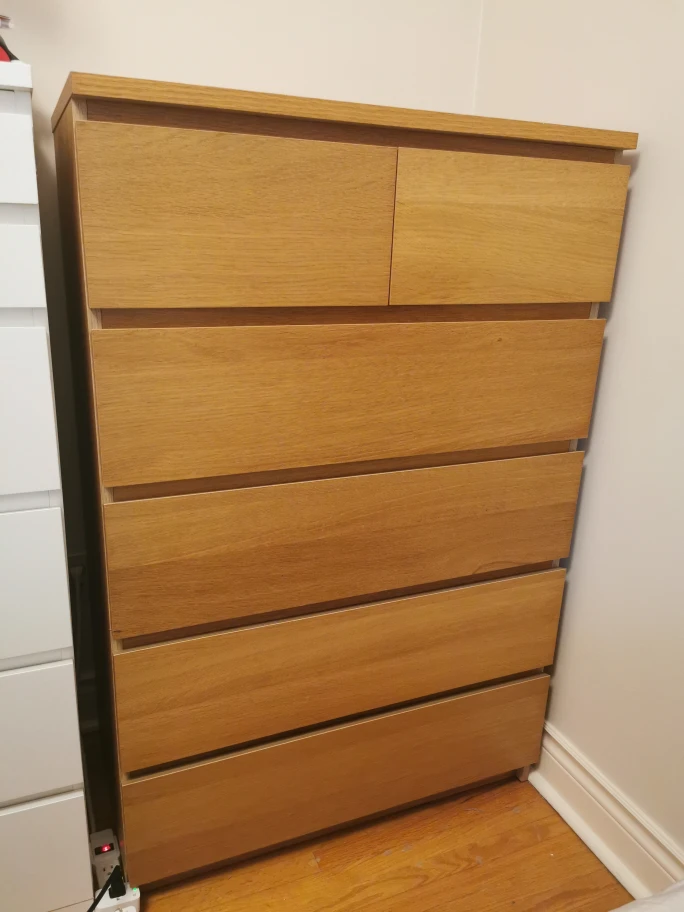 IKEA 6 drawer dresser/chest