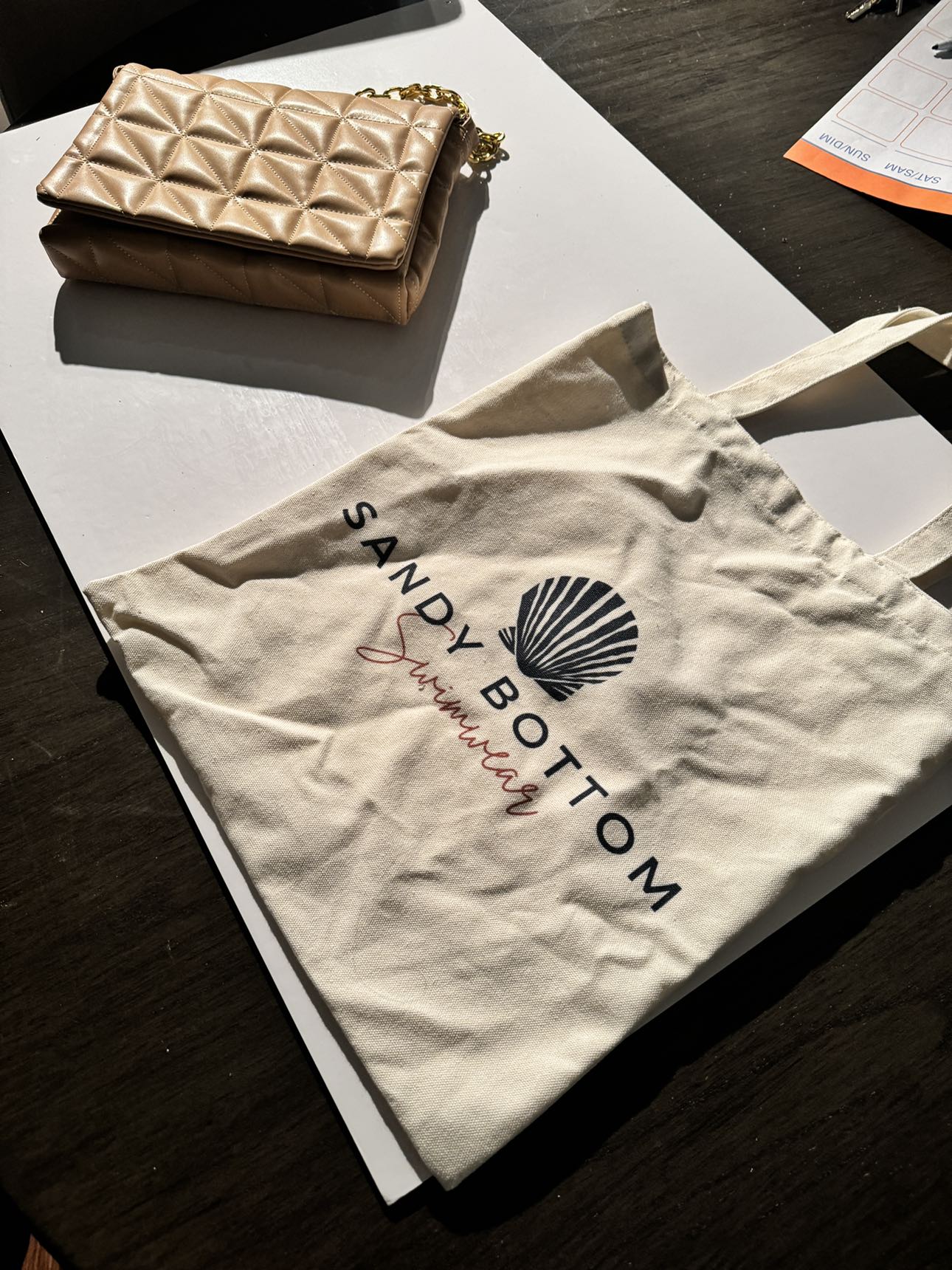 🧡 Purse and a beach bag - photo 3