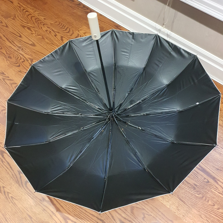 Folding Automatic Umbrella Beige - photo 4