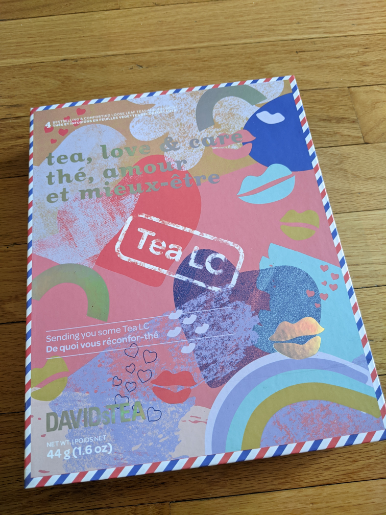 DAVIDsTEA Tea Love & Care Book Box thumbnail