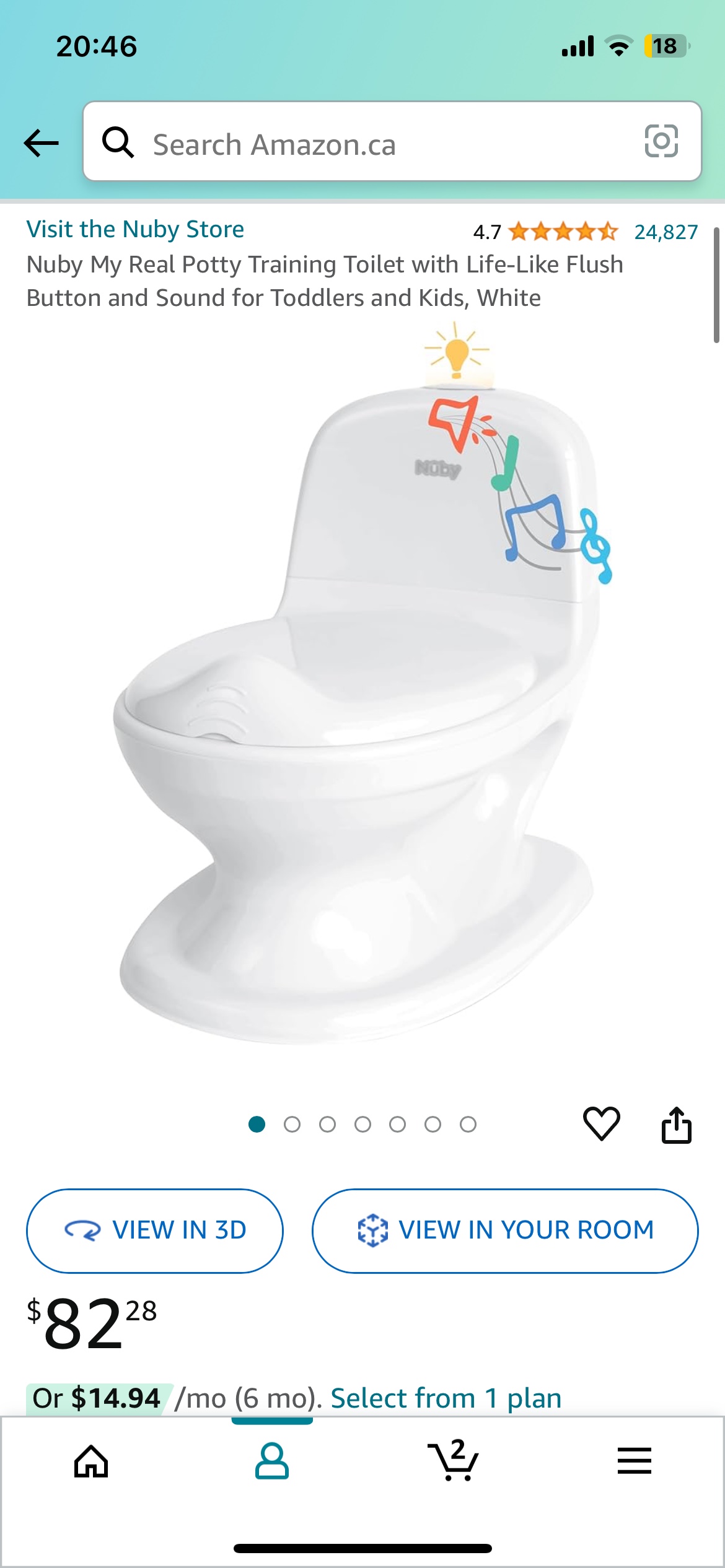 Nuby my real potty training toilet - photo 3