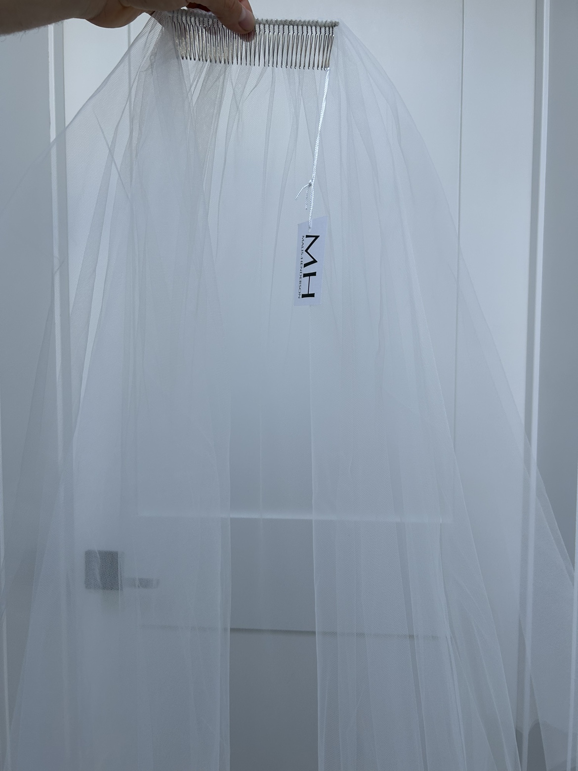 Malis-Henderson classic veil with blusher - photo 4
