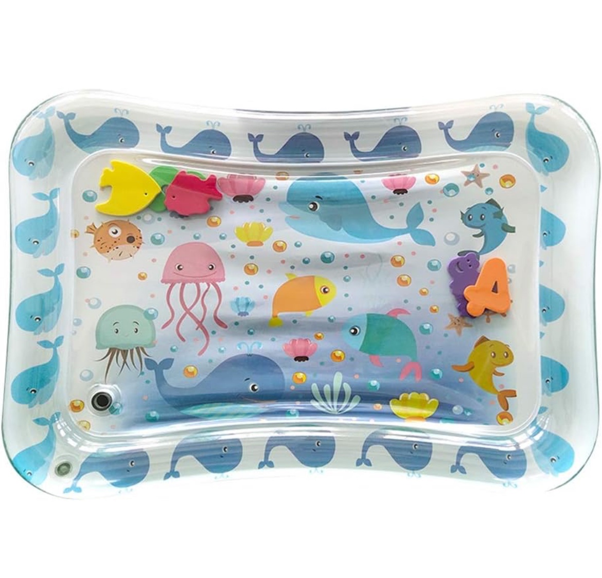 New Inflatable Baby Ice Pad Bright Underwater World Toys image indicator(6)