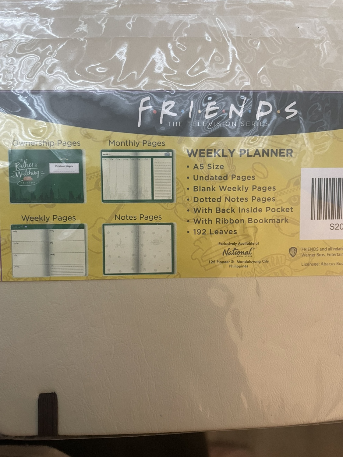 F.R.I.E.N.D.S Weekly Planner wFREE notepad | Undated - photo 2