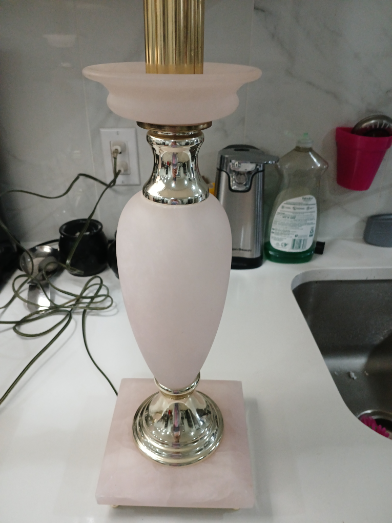 beautiful pink stone lamps for your little princess - photo 3