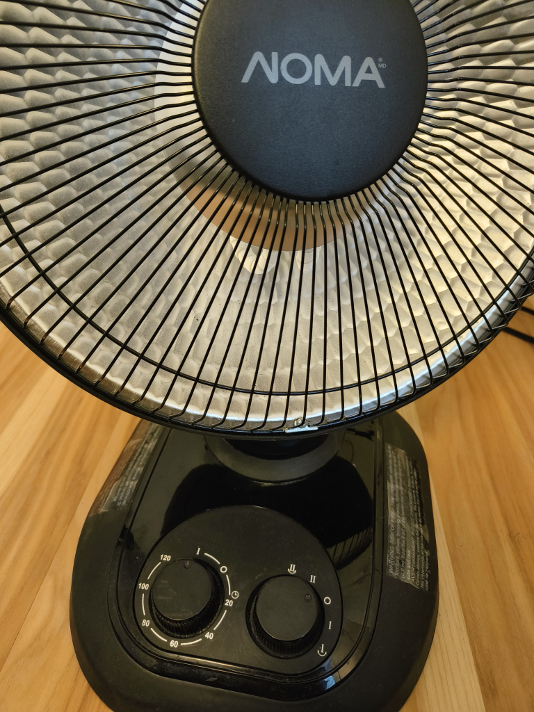 NOMA Oscillating Electric Space Heater - photo 2