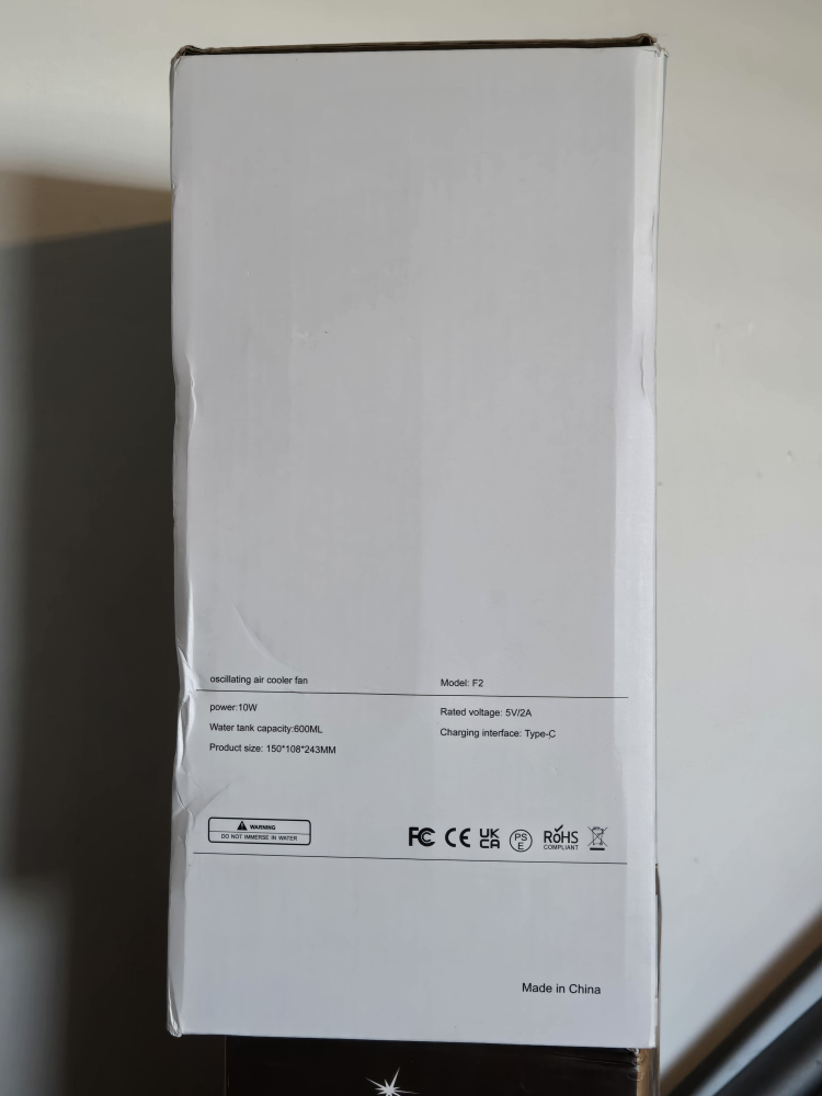 Portable Air Conditioner / Oscillating Cooler Fan - photo 5