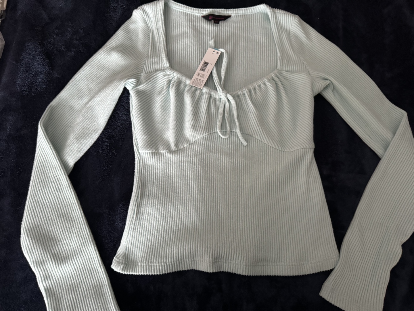 New women’s sexy long sleeve shirt size small thumbnail