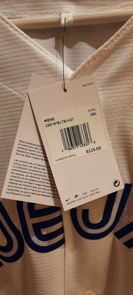 Brand New Blue Jays Nike White XXL Jersey image indicator(4)