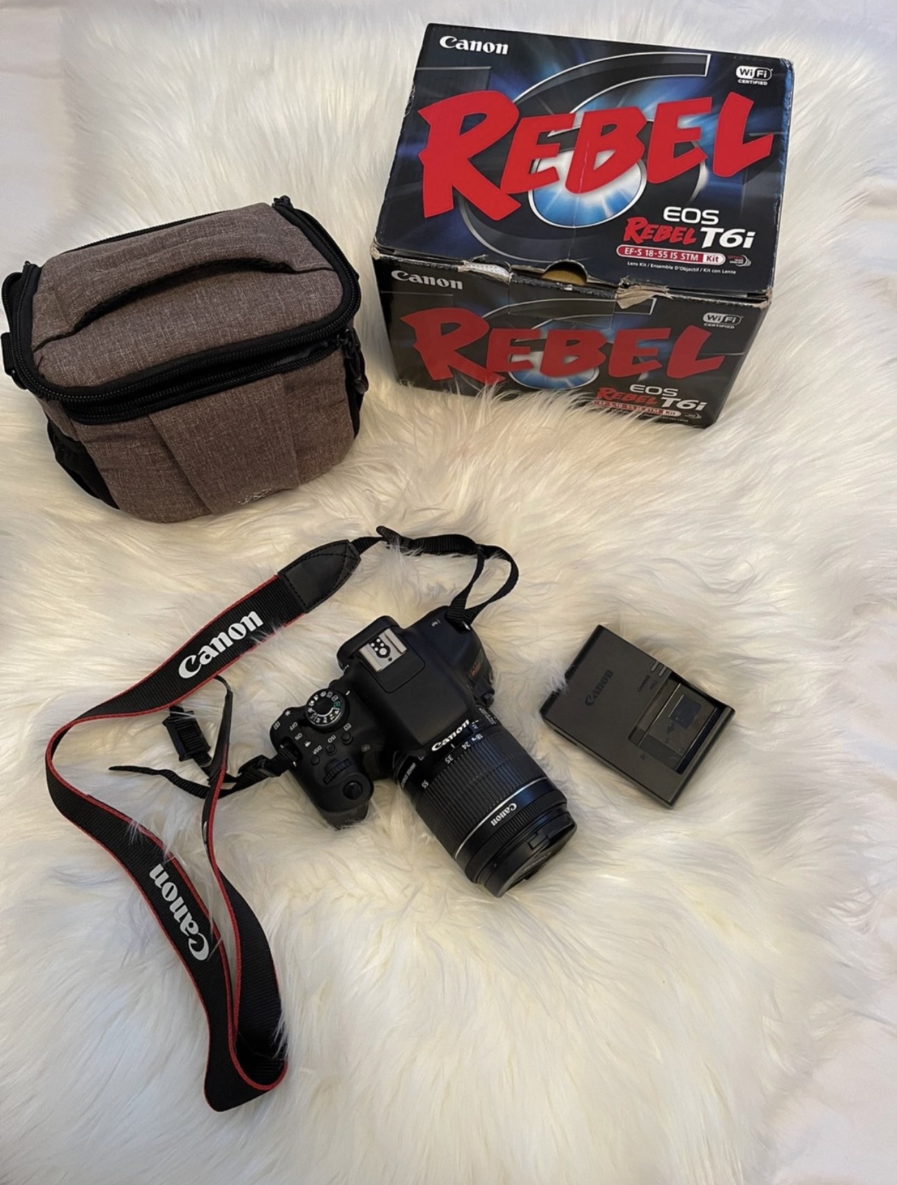 Canon EOS Rebel T6i DSLR