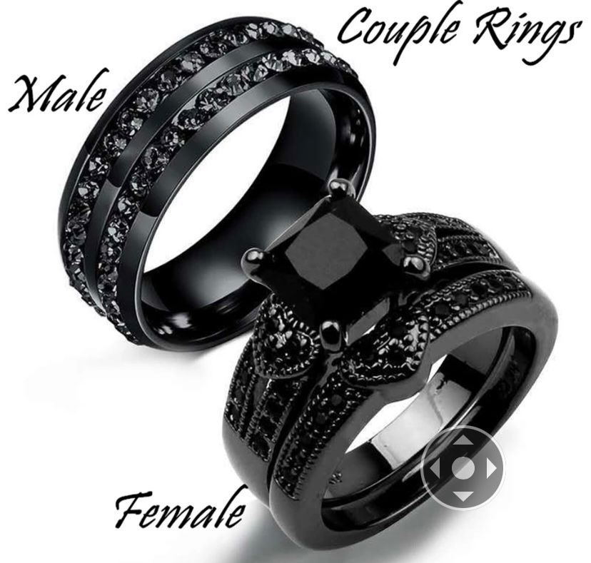 Black Steel rings
