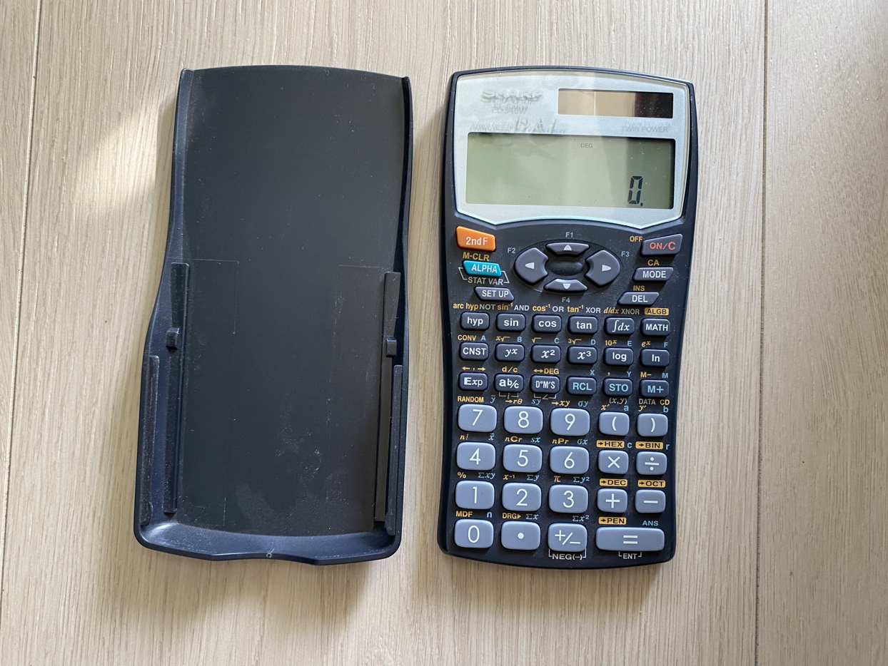 Sharp Solar Panel EL-546W Scientific Calculator thumbnail
