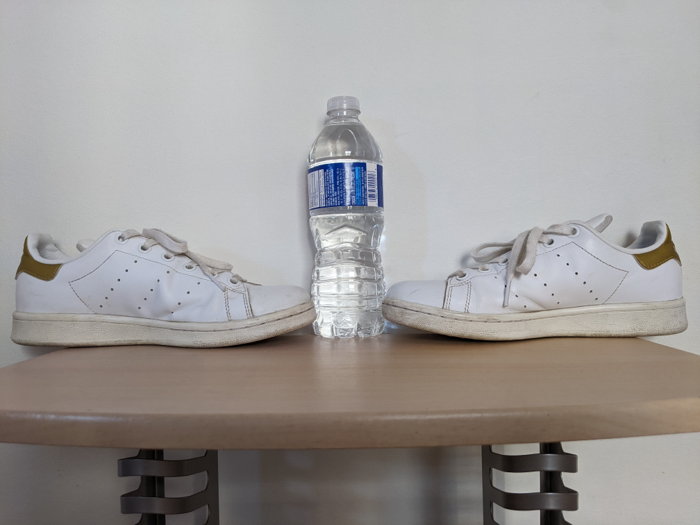 Adidas Stan Smith Shoes Sneakers Footwear White-Gold Size 5.5 image indicator(7)